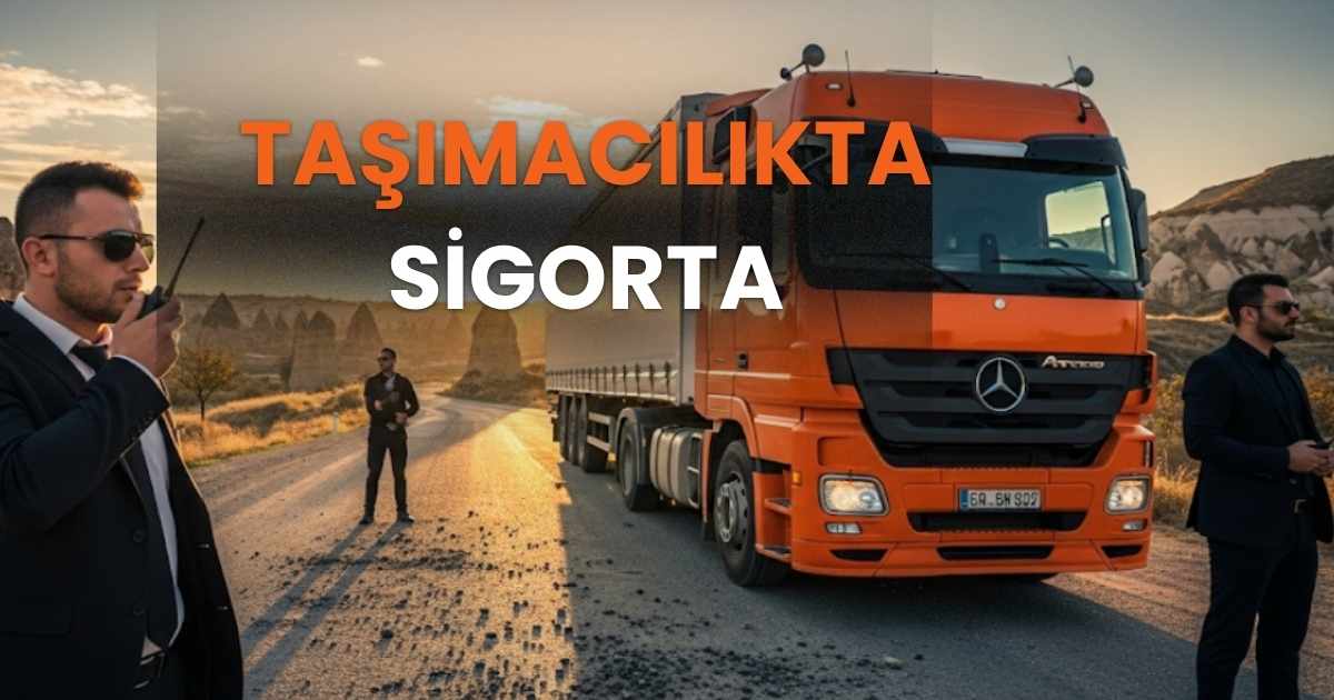 Nakliye Sektöründe Sigortanın Önemi – Yükünüzü Korumak Sizin Elinizde